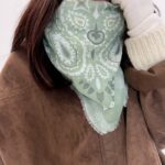 Écharpe Fluide à Imprimé Bandana Esprit Kujten