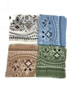 Écharpe Bandana Graphique en Viscose Fluide – Image 2