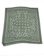 Écharpe Bandana Graphique en Viscose Fluide