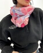 Écharpe Florale Aquarelle – Douceur Colorée – Image 3