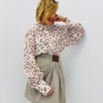 Chemise Léopard Fluide à Imprimé Chic - Marque Vogue