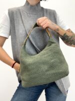 Petit Sac en Jute Garni Cuir – Esprit Nature