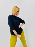 Pull À Manches 3/4 En Maille Douce – Image 4