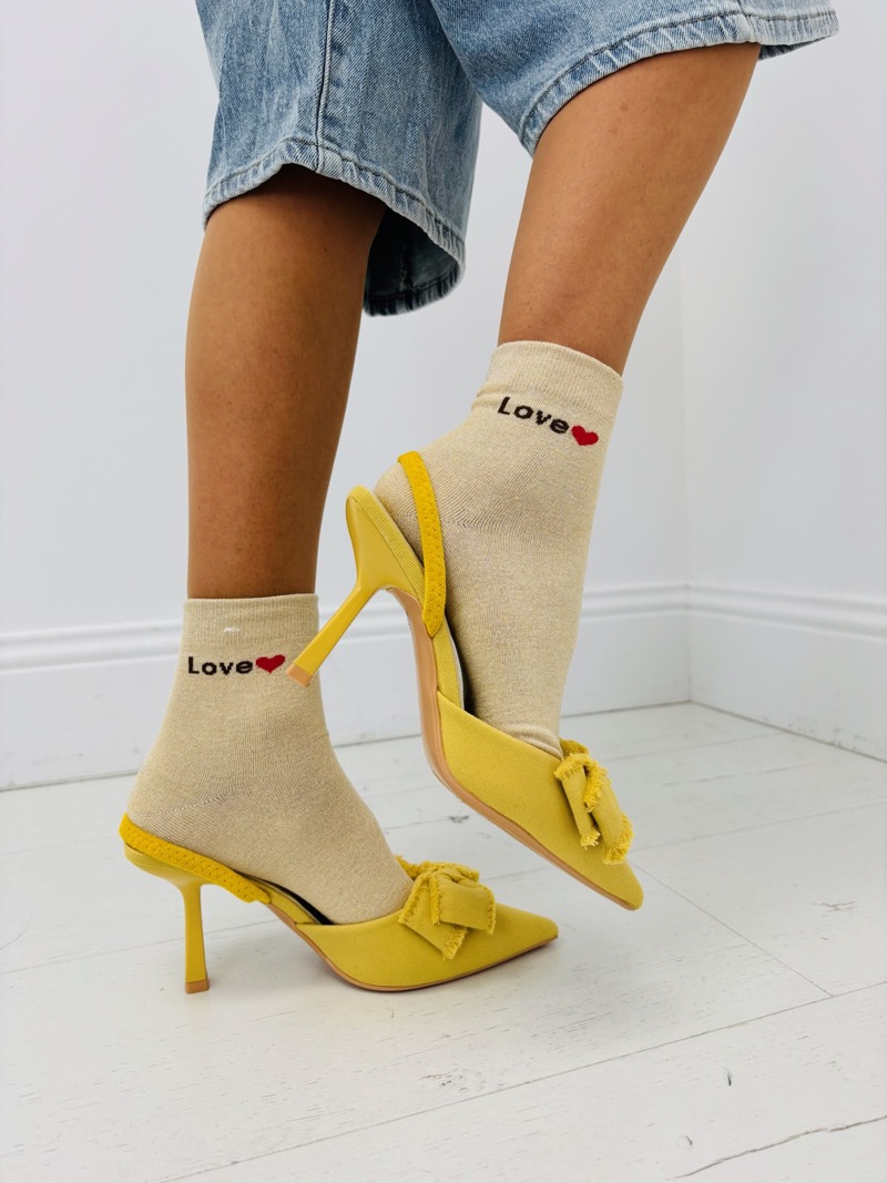 IMG_2415 Chaussettes Lurex à Message Brodé Cœur – Image 1