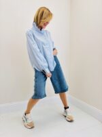 Chemise Rayée À Col Victorien En Coton – Image 4