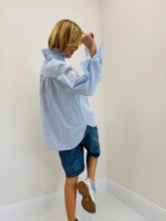 Chemise Rayée À Col Victorien En Coton – Image 5