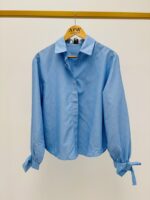 Chemise Rayée À Nœuds Aux Poignets En Coton – Image 2