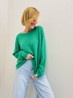 Pull Col Rond En Maille Douce Essentielle