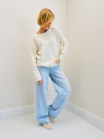 Pull Col Rond En Maille Douce Essentielle – Image 5