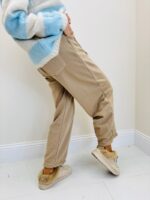 Pantalon Jogg Coupe Barrel En Coton – Image 5