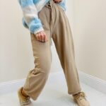 Pantalon Jogg Coupe Barrel En Coton