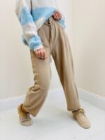 Pantalon Jogg Coupe Barrel En Coton