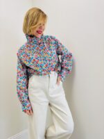 Chemise À Motif Liberty En Coton