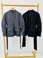Veste Ceinturée À Col Structuré – Image 2