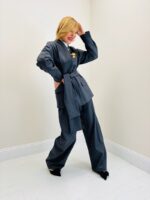 Veste Ceinturée À Col Structuré – Image 5