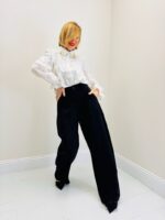 Chemise Texturée En Voile Brodé À Col Classique – Image 3