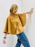 Cape En Suédine À Coupe Fluide - Marque Ange