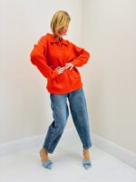 Veste Courte En Maille Structurée À Fermeture Zippée - Marque Ange