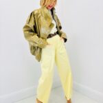 Blouson Aspect Vinyle – Esprit Urbain Chic et Caractère Affirmé