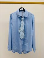 Chemise Fluide avec Cravate Intégrée – élégance moderne et esprit couture – Image 4