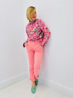 Chemise Florale en Coton – élégance colorée et esprit printanier