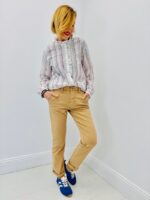 Chemise Rayée en Coton à Volants – esprit romantique et élégance naturelle – Image 2