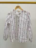 Chemise Rayée en Coton à Volants – esprit romantique et élégance naturelle – Image 4