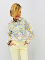 Chemise Imprimée en Coton – esprit artistique et fraîcheur estivale