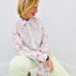 Chemise Florale en Coton – douceur printanière et élégance naturelle