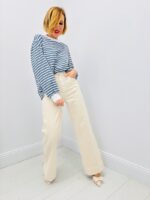 Pull Col Rond Rayé esprit casual chic – Image 5