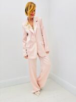 Veste Satinée élégante Coupe Tailleur – Image 3