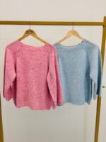 Pull En Laine À Manches Raglan Texturées – Image 3