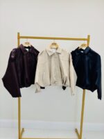 Veste Oversize Structurée À Col Chemise – Image 3