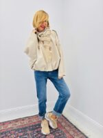 Veste Oversize Structurée À Col Chemise – Image 4