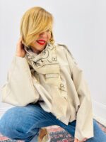 Veste Oversize Structurée À Col Chemise – Image 5