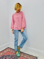 Pull En Laine À Manches Raglan Texturées