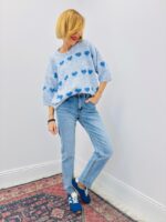 Pull en Maille Douce à Motifs Cœurs Contrastés – Image 6