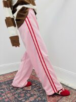 Pantalon Jogging en Coton Confort à Bandes Contrastées – Image 4