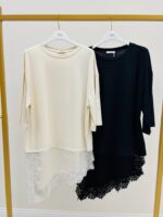 T-shirt Oversize À Détails Dentelle – Esprit Casual Chic – Image 3