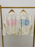 Pull “SOHO” à Message Brodé Esprit New York – Image 3