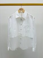 Chemise À Détails Transparence – Élégance Moderne – Image 4