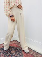 Pantalon Blush À Taille Élastiquée Marque Ema Blues – Confort Chic Du Quotidien