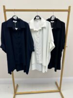 Chemise fluide oversize grande taille – Élégance douce & confort absolu – Image 4