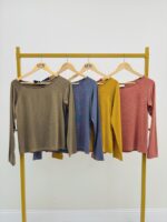 T-Shirt À Manches Longues Rayé – Basique Chic Et Confort Absolu – Image 2