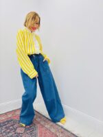 Chemise Rayée À Col Victorien Et Broderie Anglaise – Image 7