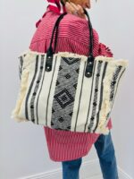 Sac Ethnique Tissé – Esprit Bohème Et Charme Artisanal – Image 4