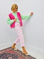 Gilet Moumoute Couture Liberty – Douceur Colorée Et Esprit Bohème