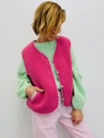 Gilet Moumoute Couture Liberty – Douceur Colorée Et Esprit Bohème – Image 2