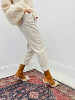 Pantalon Rayé À Coupe Décontractée – Fraîcheur Et Élégance Casual – Image 7