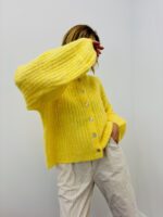 Gilet En Maille Côtelée Boutonné – Couleurs Douces Et Esprit Cocooning – Image 3